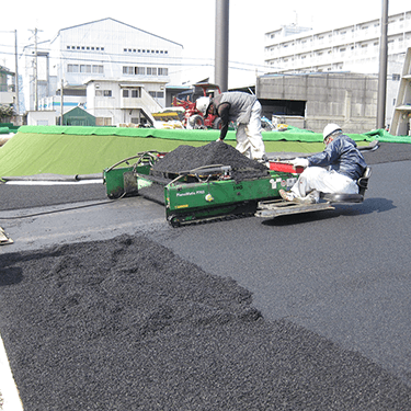 東大阪ゴルフセンターゴムチップアンダーパッド