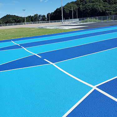 九州共立大学投擲場走路