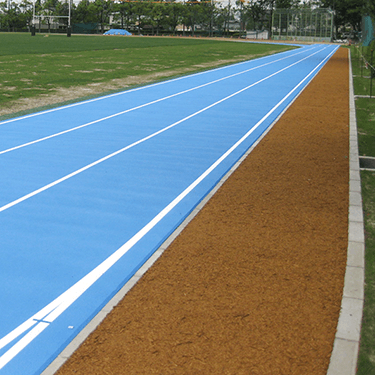 ウッドチップ舗装